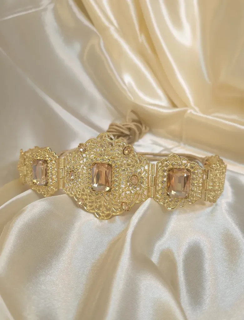 Golden Moroccan Belt 2 (Circle)