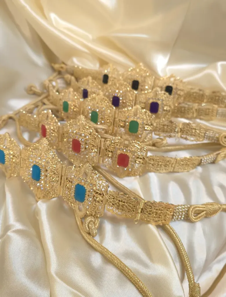 Moroccan Belt (Forest green)