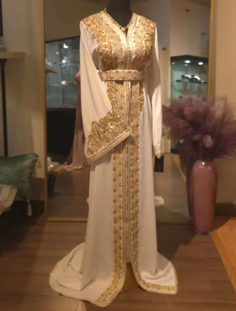 Caftan Yasmine White (S)