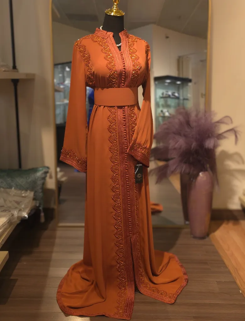 Caftan Ahlam Orange (S)