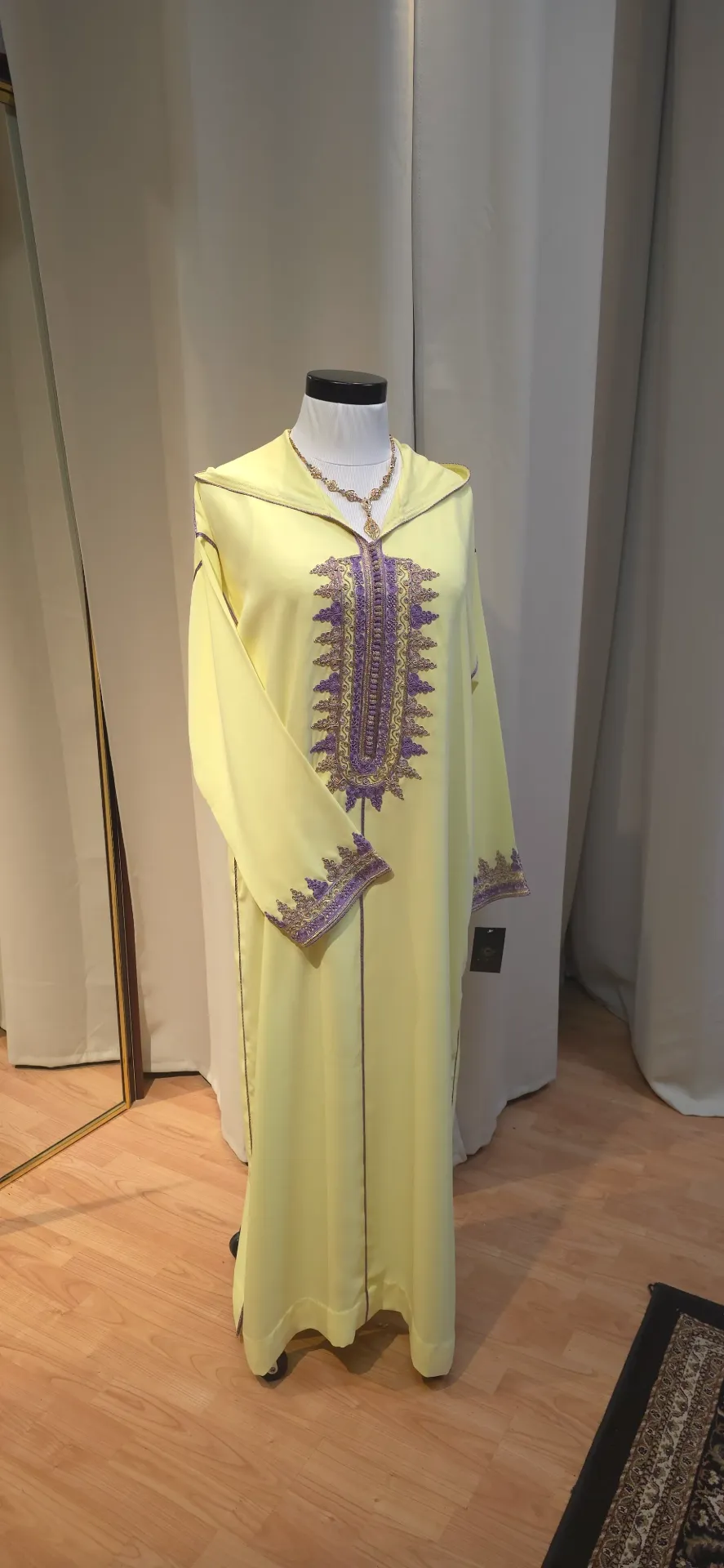 Jellaba Anais Yellow (M)