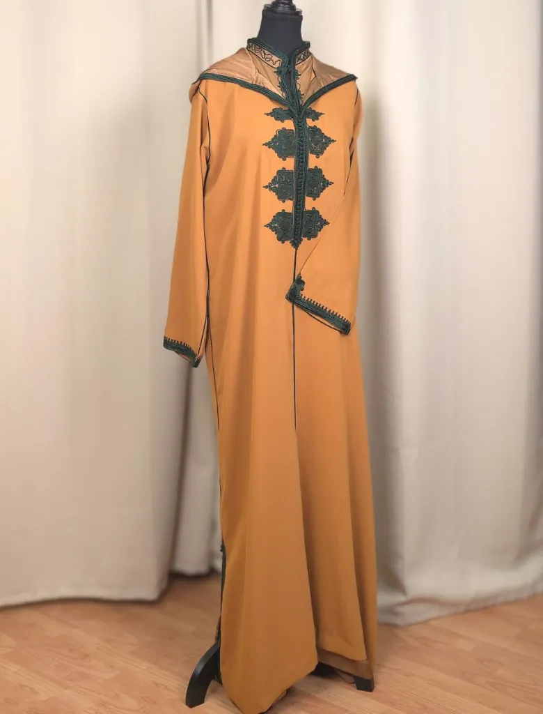 Djellaba Aisha Mustard (S)