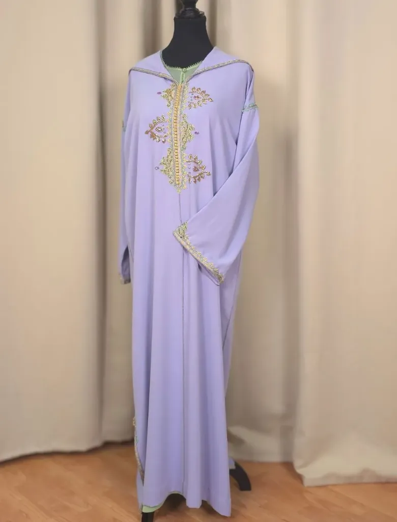 Djellaba Malak Lilac (S)