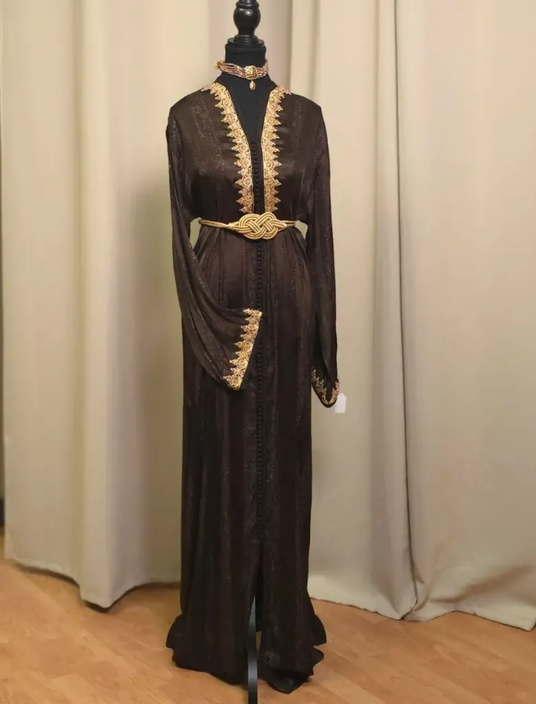 Caftan Jawhara Brown