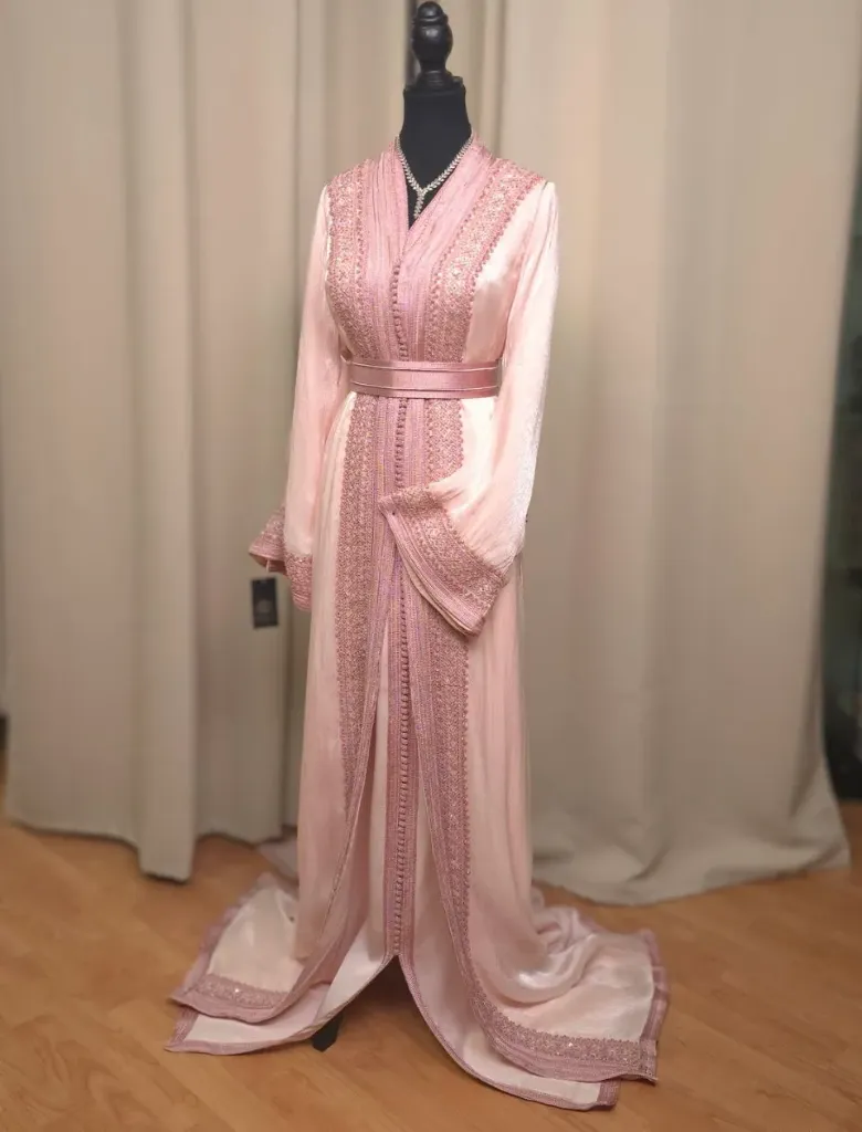 Takchita Organza Light Pink (S)