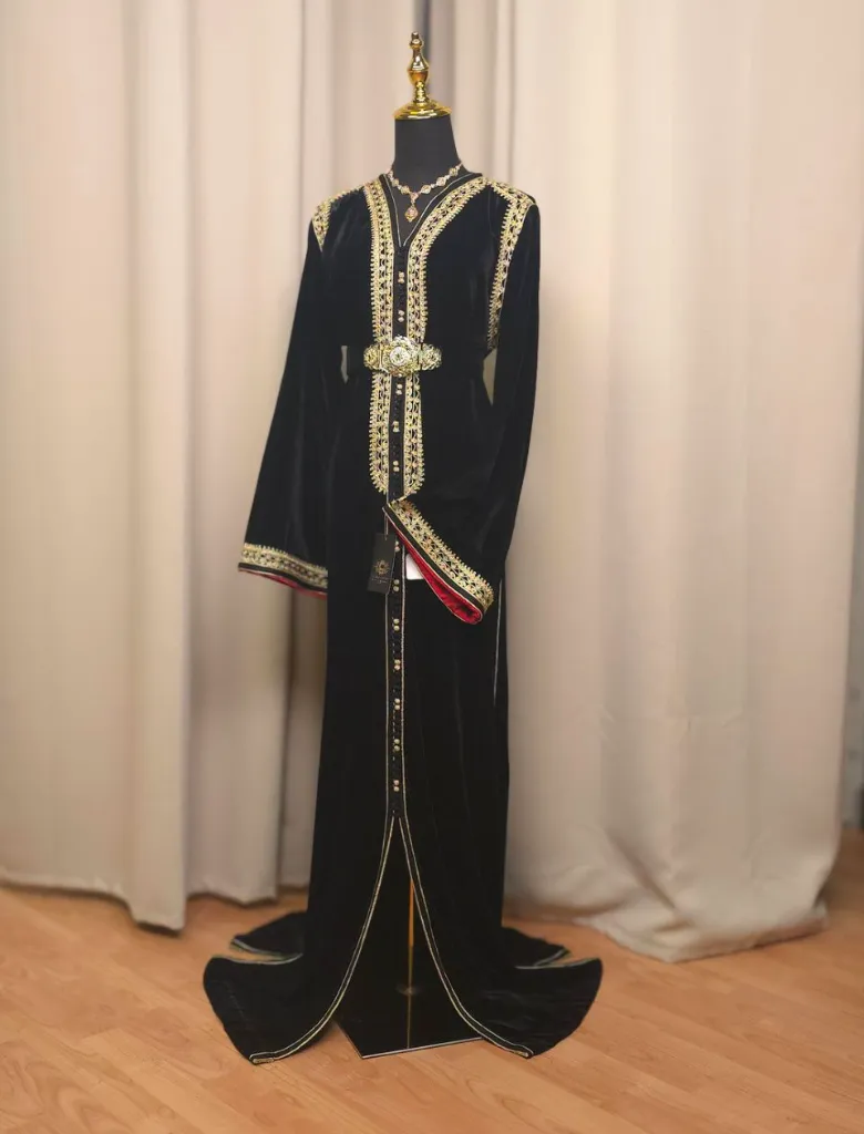 Caftan Velvet Black (S)
