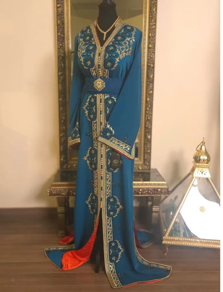 Caftan Hayat Teal (S)