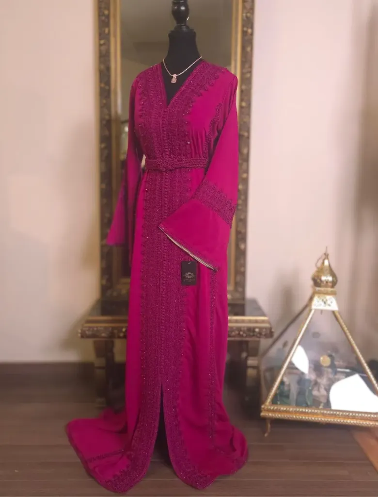 Caftan Assia Fuchsia (S)