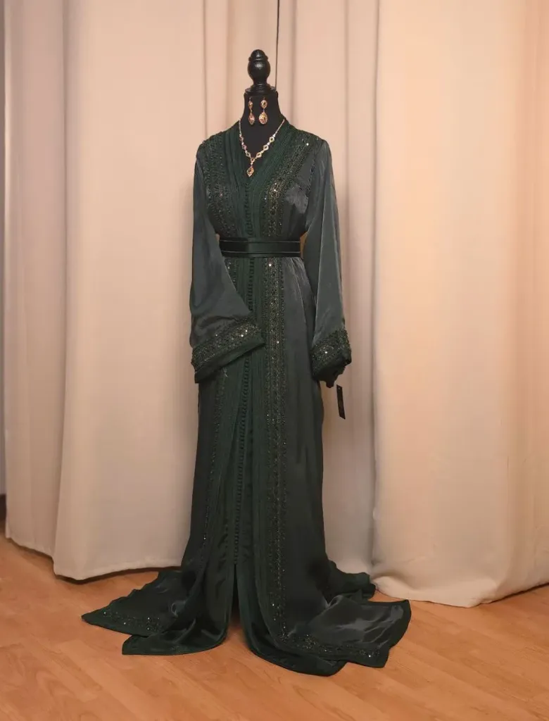 Takchita Organza Green (S)