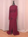 Caftan Rima Burgundy
